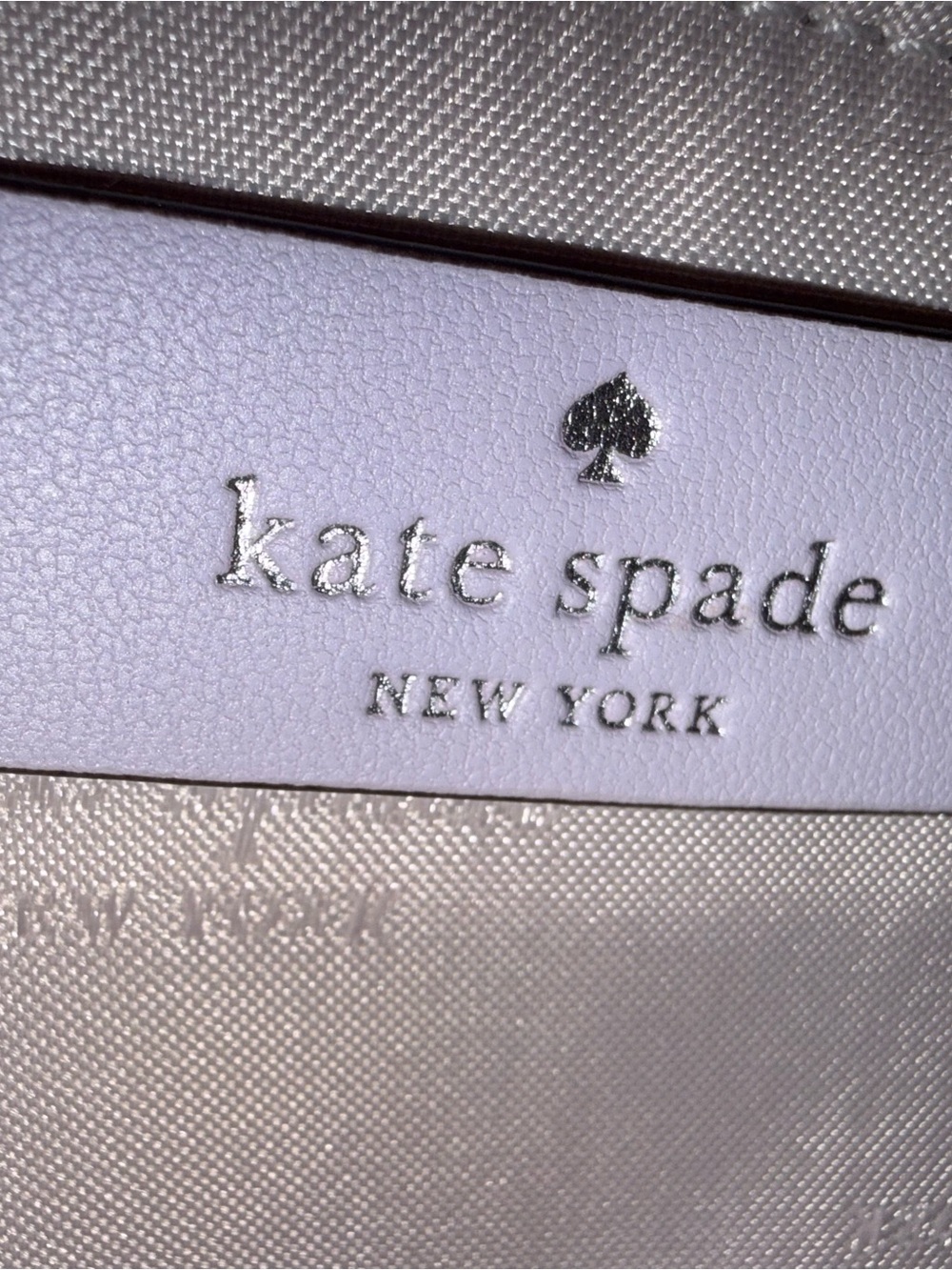 kate spade lilac pebbled leather shoulder bag - Picture 3 of 4